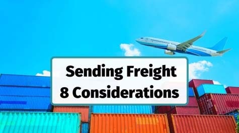 Sending commercial freight